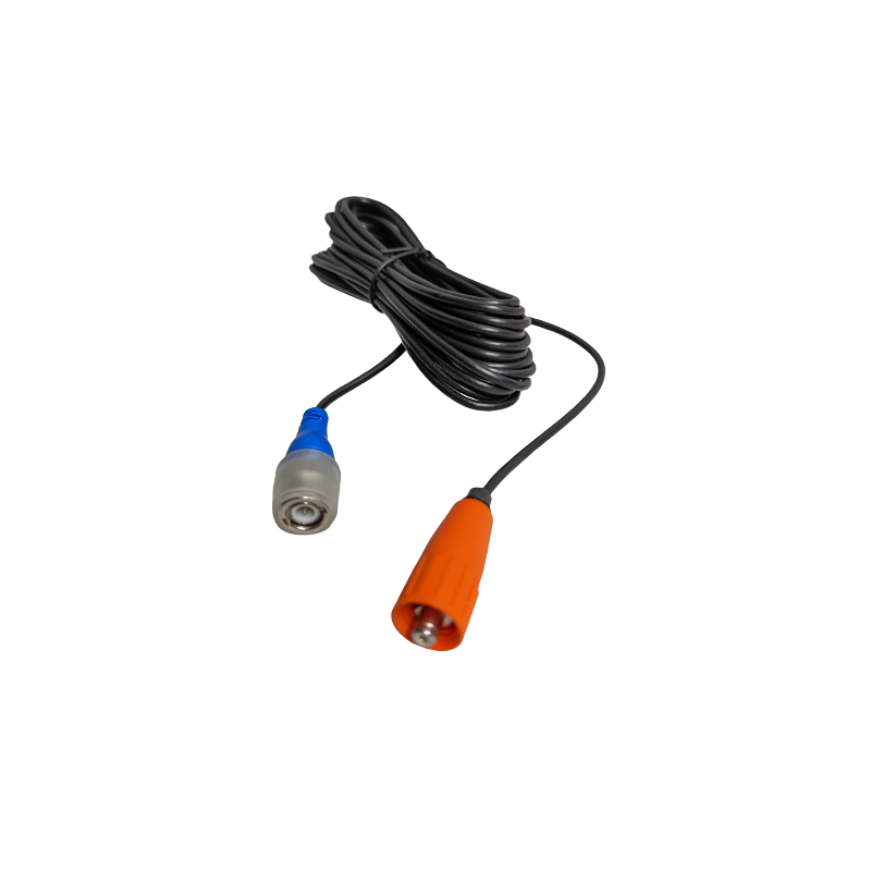 Cabo coaxial para eletrodos de pH e redox, conector SN6/BNC, 3mm