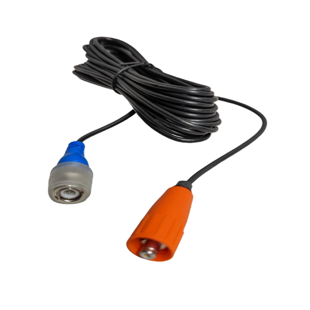 Cabo coaxial para eletrodos de pH e redox, conector SN6/BNC, 3mm Cabo coaxial para eletrodos de pH e redox, conector SN6/BNC, 3mm