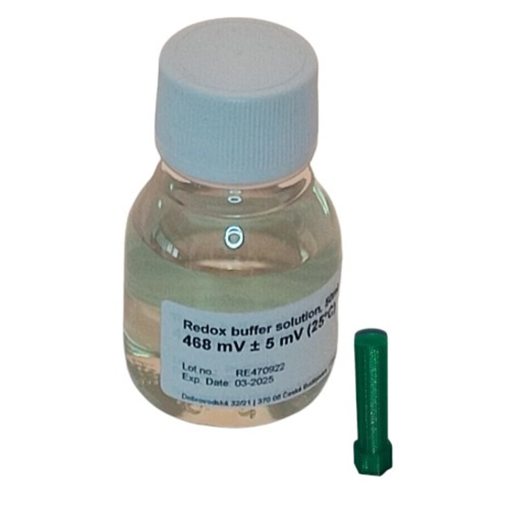 Solução de Calibração RedOX 468mV para Sondas - 50 ml - Tampa para Calibração Solução de Calibração RedOX 468mV para Sondas - 50 ml - Tampa para Calibração