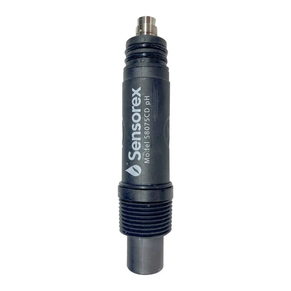 S8075CD - Cartucho de sensor de pH para kits de pH da série S8000 com rosca 3/4 NPT, de troca rápida