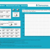 Software de interfaz de usuario para Sensorex Smart Sensor