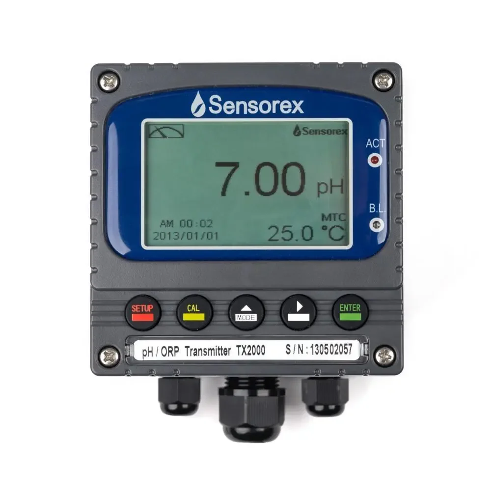 TX2000 - Transmissor/Controlador Inteligente de pH e ORP