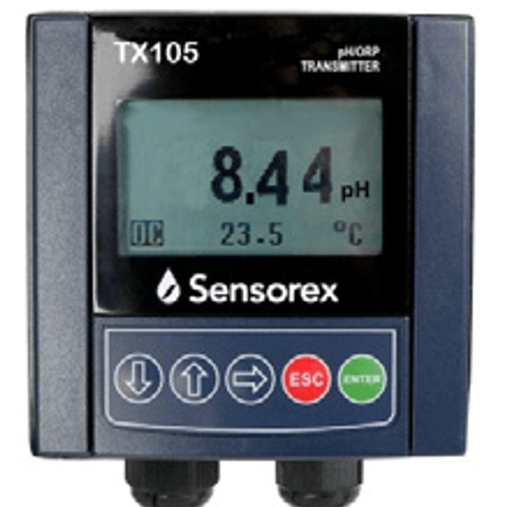TX105 - Transmissor de pH/ORP, alimentado por loop 4-20mA