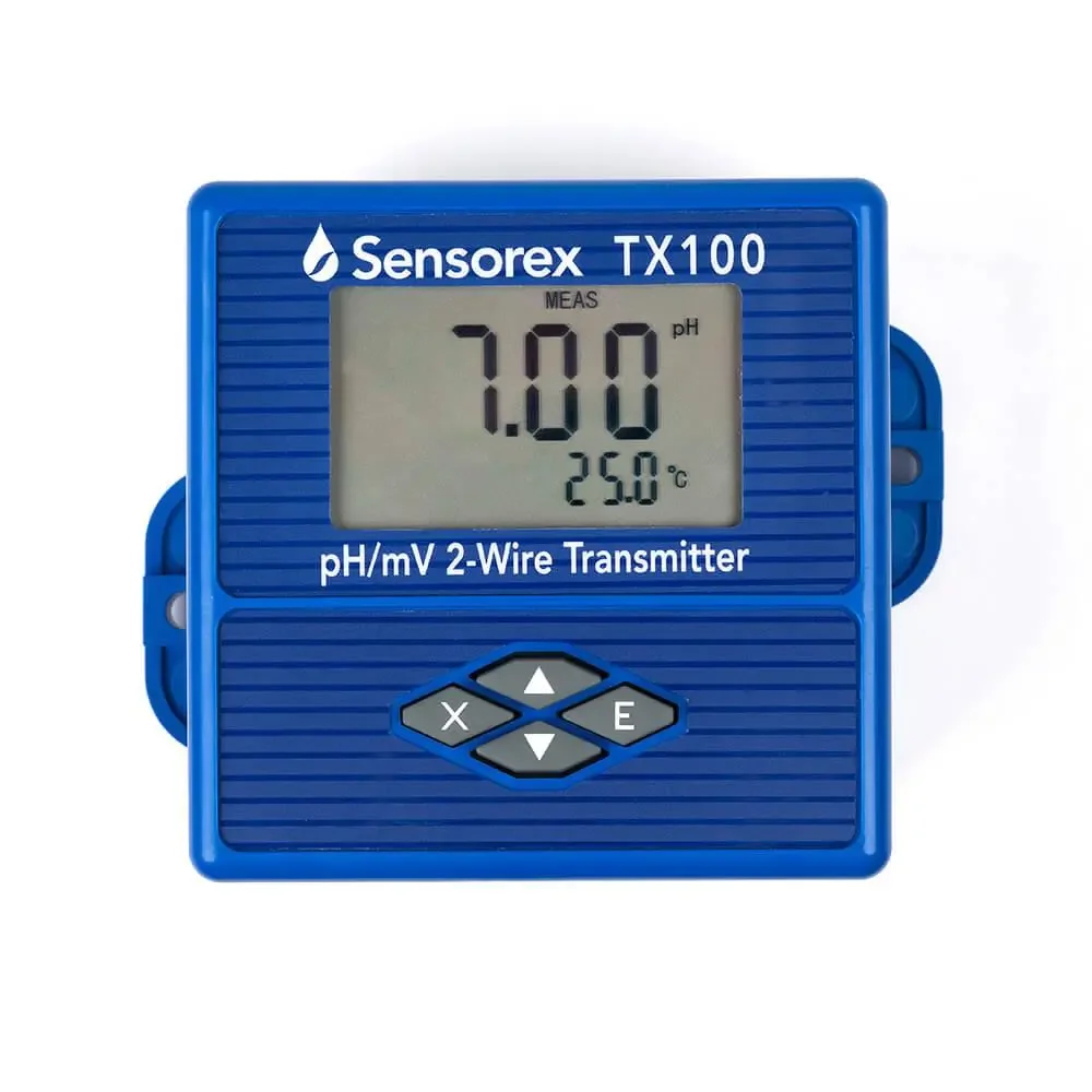 TX100 transmisor pH/ORP alimentado por bucle 4-20mA